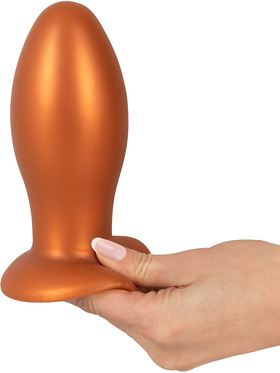 Anos: Big Soft Butt Plug with Suction Cup, 16 cm