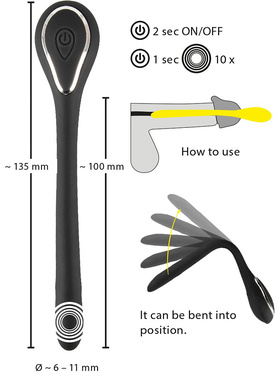 PenisPlug: Vibrating Bendable Dilator