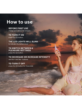 LELO: Dot, Clitoral Pinpoint Vibrator, lila