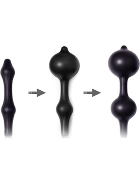 Rimba: Inflatable Anal Plug with Double Balloon and Pump