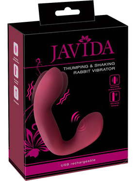 JAVIDA: Thumping & Shaking Rabbit Vibrator