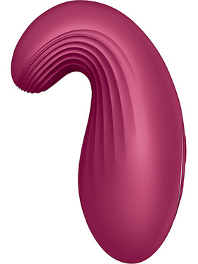 Satisfyer: Dipping Delight, Lay-on Vibrator, röd