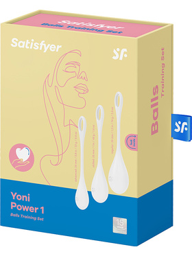 Satisfyer: Yoni Power 1, Balls Training Set, vit
