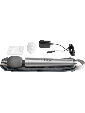 Le Wand: Rechargeable Vibrating Massager, silver