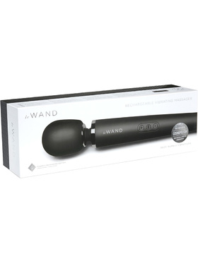 Le Wand: Rechargeable Vibrating Massager, svart