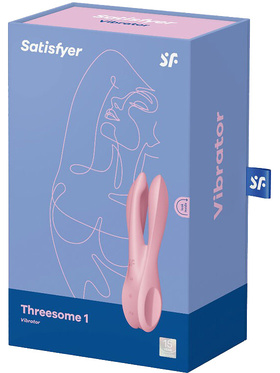 Satisfyer: Threesome 1 Vibrator, rosa