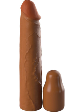 Fantasy X-Tensions Elite: +5 cm Silicone X-Tension, mörk