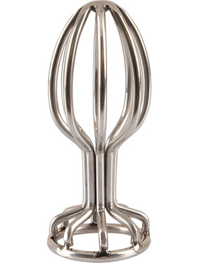 Anos: Metal Cage Butt Plug, 6.8 cm