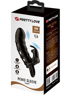 Pretty Love: Cuper, Penis Sleeve Rabbit Vibrator