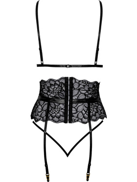 Kissable: 3-delat Set Underkläder i Spets, svart