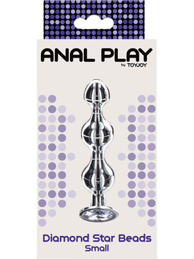 Toy Joy: Anal Play, Diamond Star Beads, small