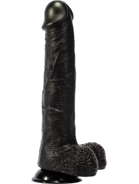 X-Men: Geoff Lifelike Dildo, 30 cm, svart