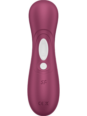 Satisfyer: Pro 2 Generation 3, Double AirPulse Vibrator, röd