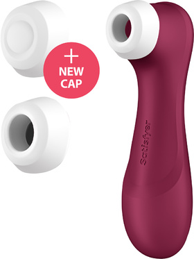 Satisfyer: Pro 2 Generation 3, Double AirPulse Vibrator, röd