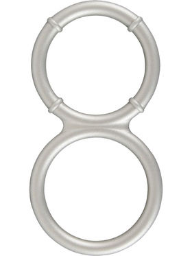 You2Toys: Metallic Silicone Cock and Ball Ring