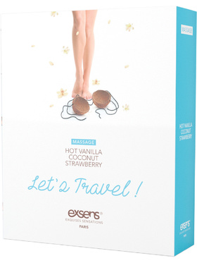 Exsens: Let's Travel Gift Set, Massage Oils, 3x30 ml