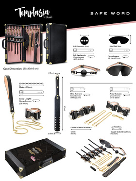 Temptasia: Safe Word, Bondage Kit with Suitcase