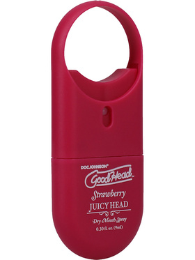 GoodHead: Juicy Head, Dry Mouth Spray To-Go, Strawberry, 9 ml