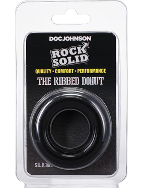 Rock Solid: Ribbed Donut Ring