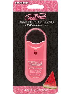 GoodHead: Deep Throat To-Go Spray, Wild Watermelon