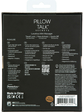 Pillow Talk Secrets: Pleasure, Mini Massager Wand
