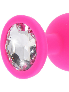 Toy Joy: Diamond Booty Jewel, medium, rosa