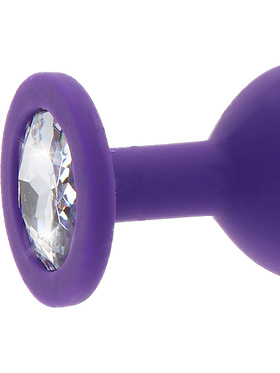 Toy Joy: Diamond Booty Jewel, large, lila