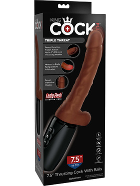 King Cock: Thrusting Cock with Balls, mörk