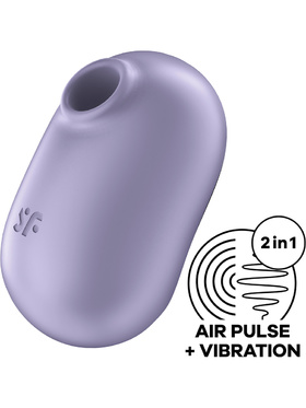 Satisfyer: Pro To Go 2, AirPulse Stimulator + Vibration, lila