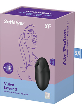 Satisfyer: Vulva Lover 3, AirPulse Stimulator + Vibration