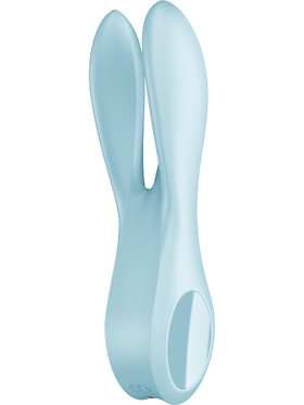 Satisfyer: Threesome 1 Vibrator, blå