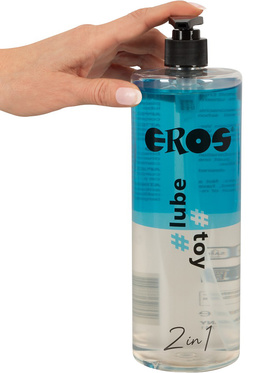 Eros: 2in1 Water-based Lubricant, Lube & Toy, 1000 ml