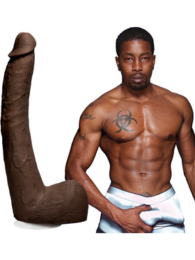 Signature Cocks: Isiah Maxwell, Realistic Ultraskyn Dildo, 26 cm