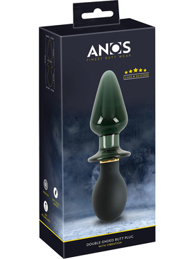 Anos: Double-Ended Butt Plug with Vibration