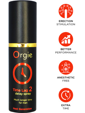 Orgie: Time Lag 2, Delay Spray Next Generation, 10 ml