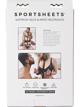 Sportsheets: Saffron Neck and Wrist Restraint