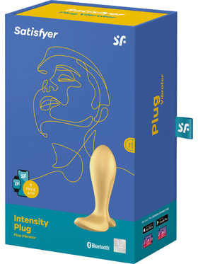 Satisfyer Connect: Intensity Plug, Plug Vibrator, guld