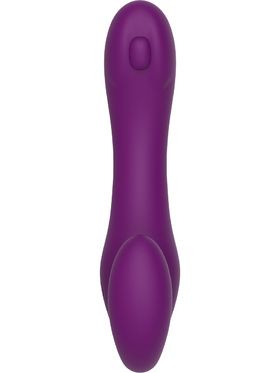 Xocoon: Strapless Strap-On, Pulse Vibrator with Remote