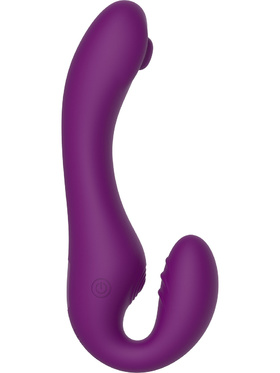 Xocoon: Strapless Strap-On, Pulse Vibrator with Remote