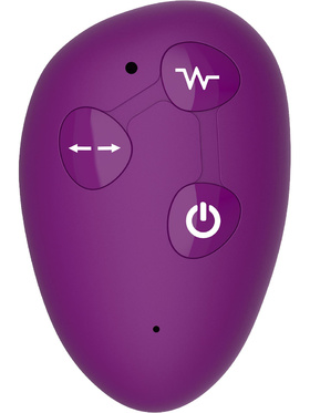 Xocoon: Strapless Strap-On, Pulse Vibrator with Remote