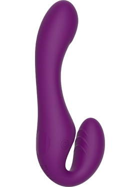 Xocoon: Strapless Strap-On, Pulse Vibrator with Remote