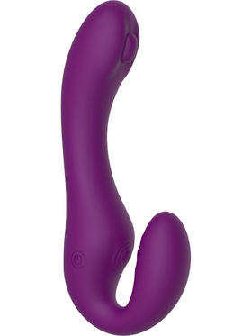 Xocoon: Strapless Strap-On, Pulse Vibrator with Remote