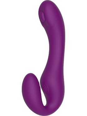 Xocoon: Strapless Strap-On, Pulse Vibrator with Remote