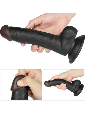 LoveToy: Vibrating Easy StrapOn Set, 20 cm