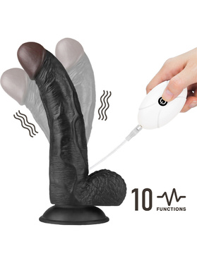 LoveToy: Vibrating Easy StrapOn Set, 22 cm