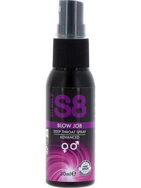 Stimul8: S8 Blow Job, Deep Throat Spray, Advanced, 30 ml