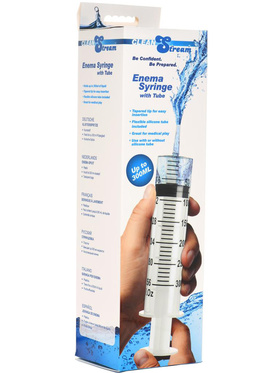 CleanStream: Enema Syringe with Tube (300 ml)