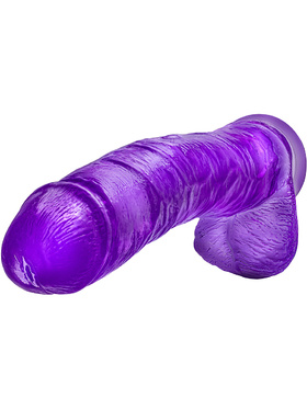 B Yours Plus: Hefty n' Hung Dildo, 36 cm, lila