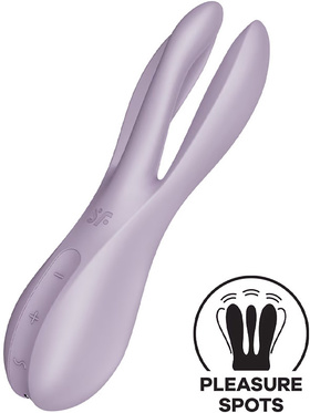 Satisfyer: Threesome 2 Vibrator, lila