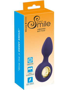 Sweet Smile: Vibrating Butt Plug